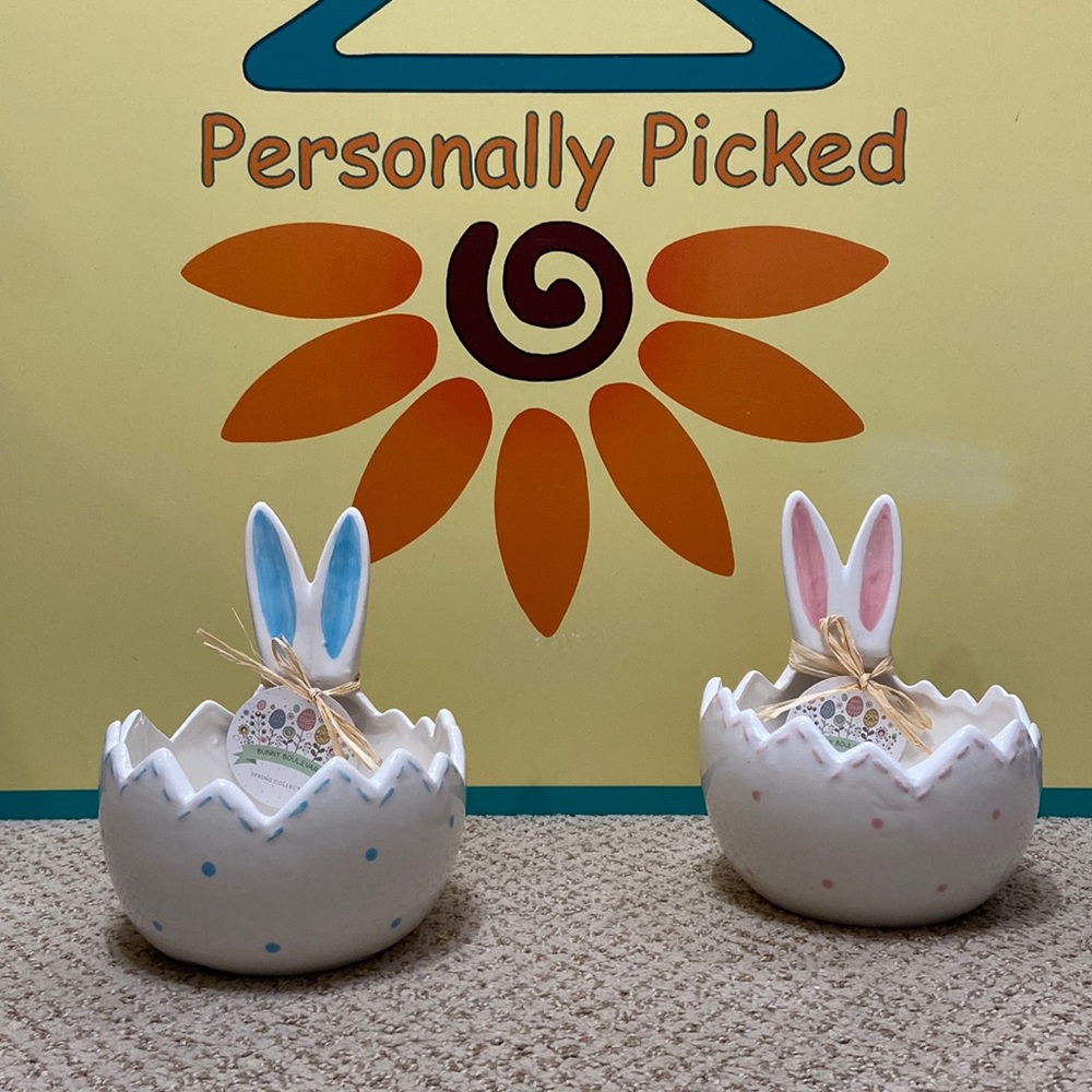 Potter’s Studio Easter Egg Candy Dishes